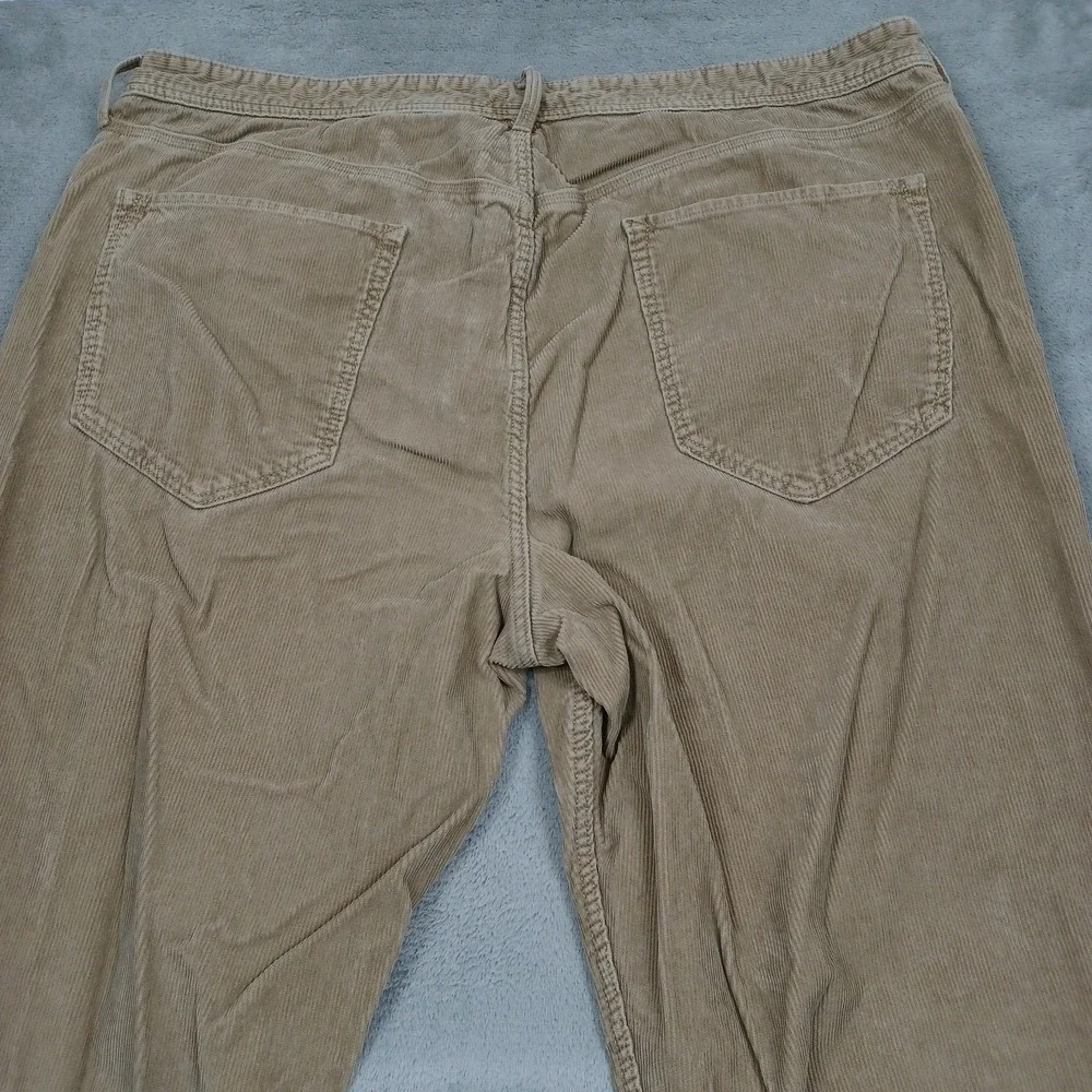 Banana Republic Jeans‎ Mens 38x32 Brown Corduroy Straight Fit Preppy Casual